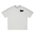 Unisex Oversized Contrast Tape T-Shirt
