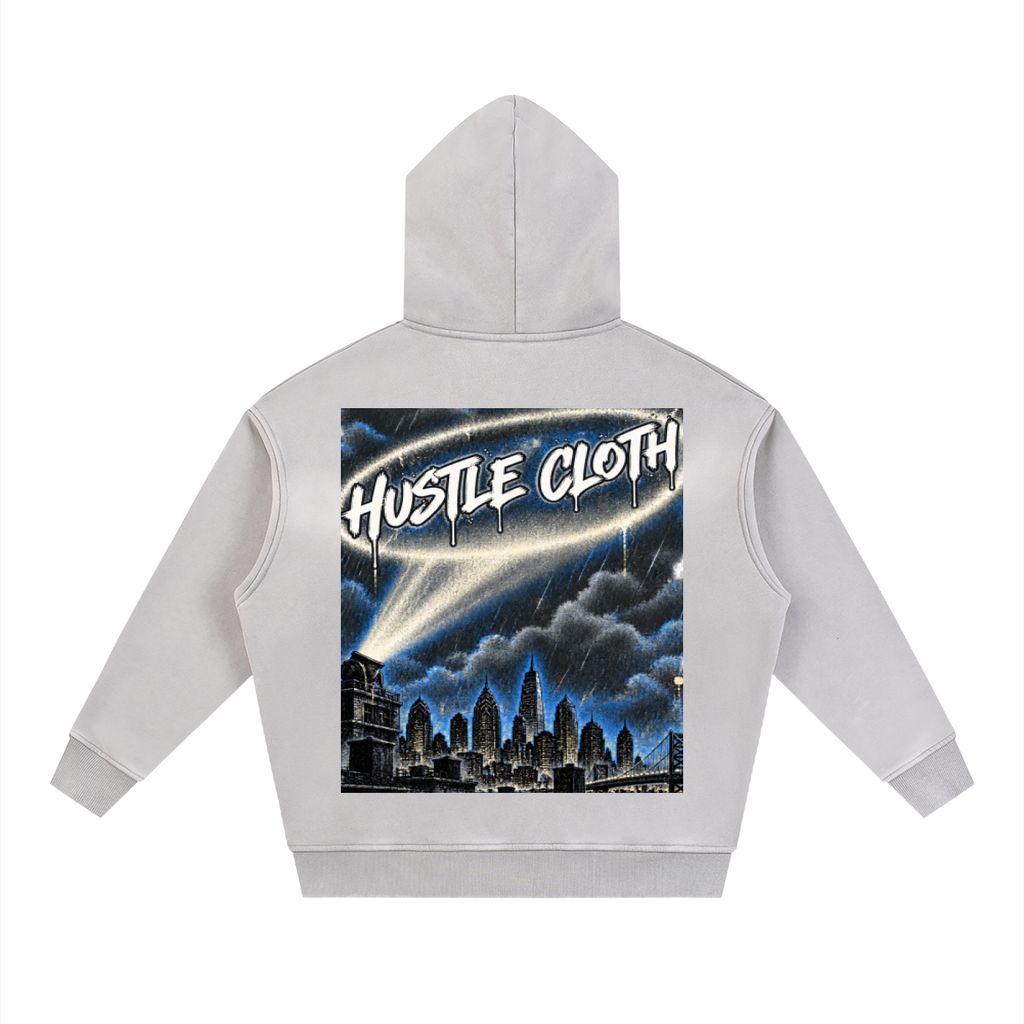Hustle Cloth skyline  Hoodie