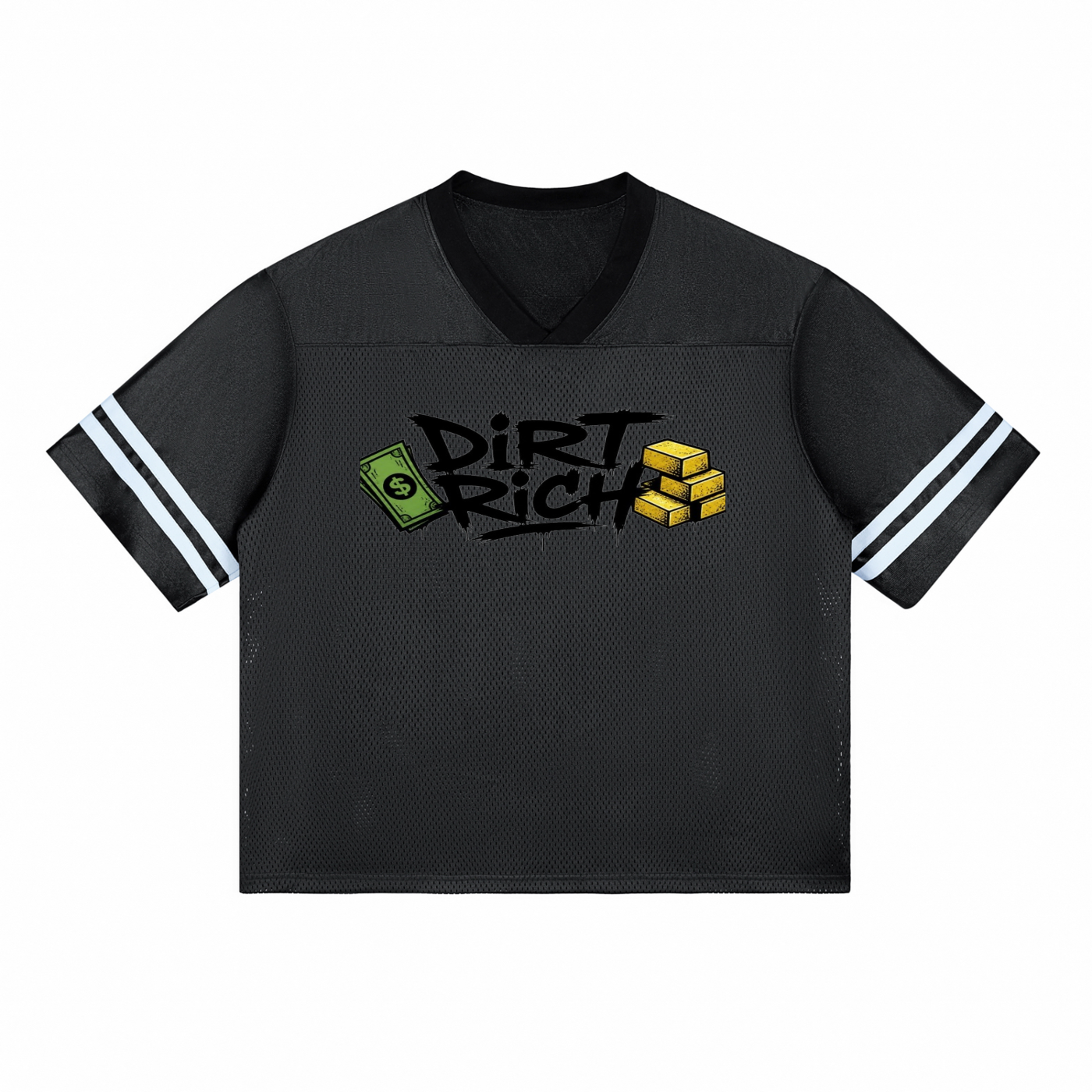 Taped Mesh T-Shirt