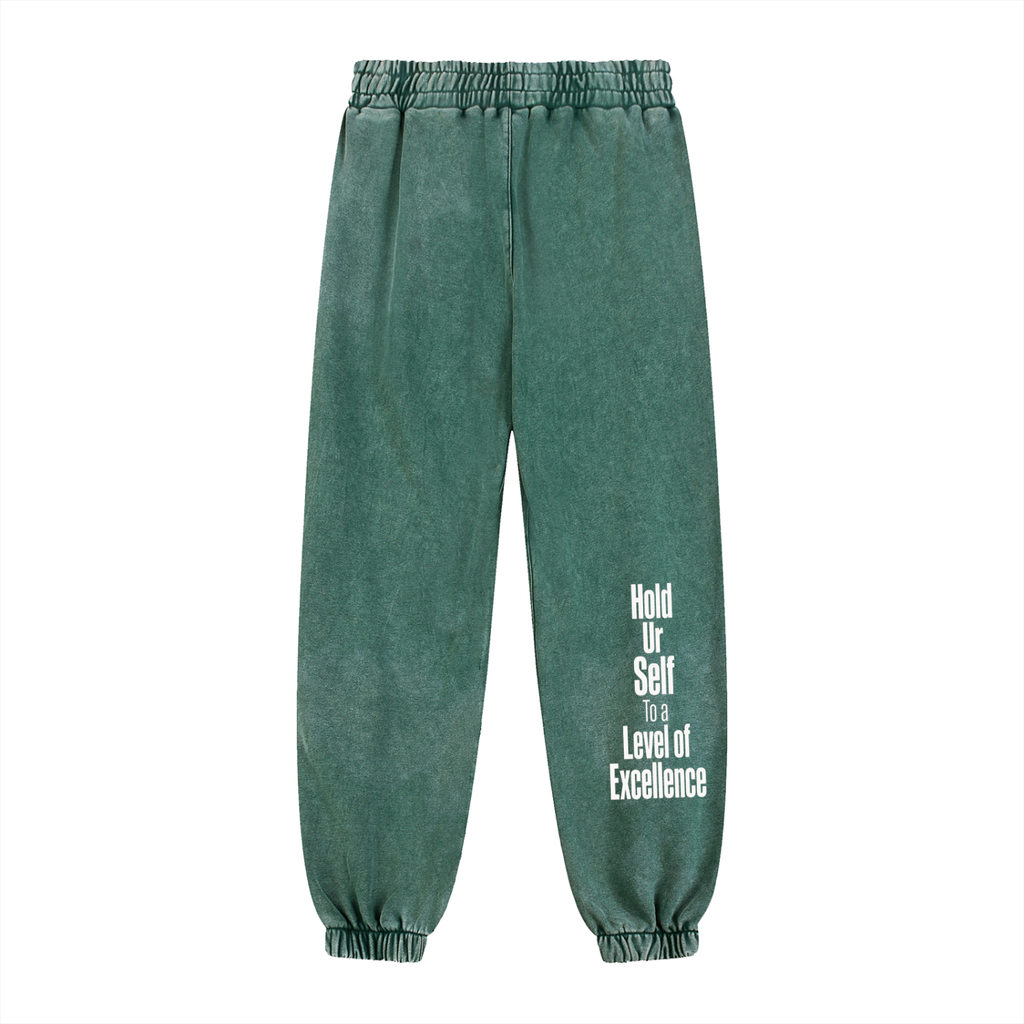 Snow Wash Heavyweight Jogged Sweatpants