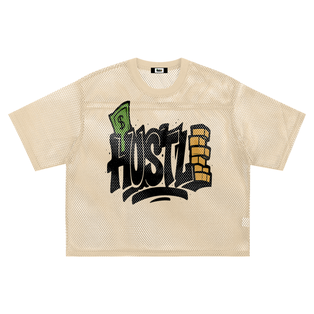 See-through Boxy Net T-Shirt