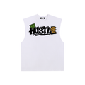 Raw Edge Cotton Tank Top