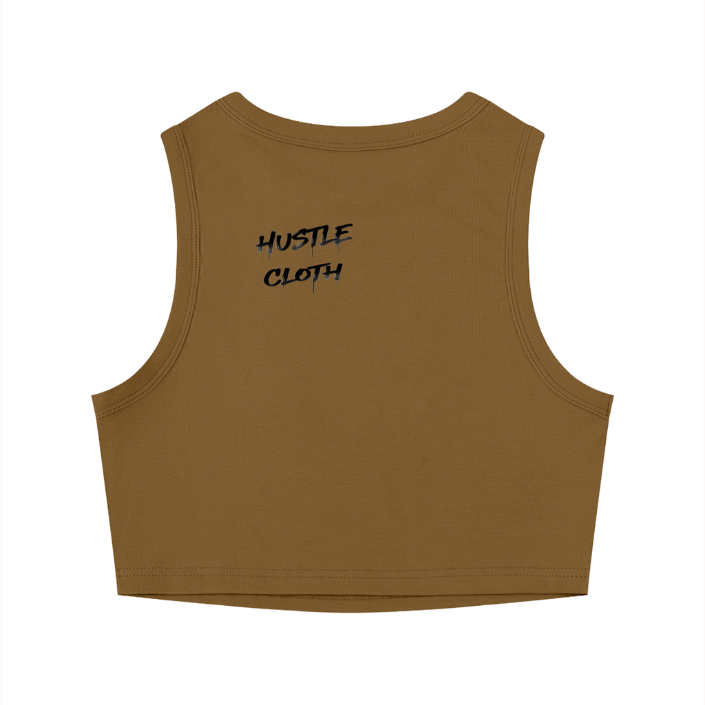 Women's Tight Crewneck Crop Tank Top