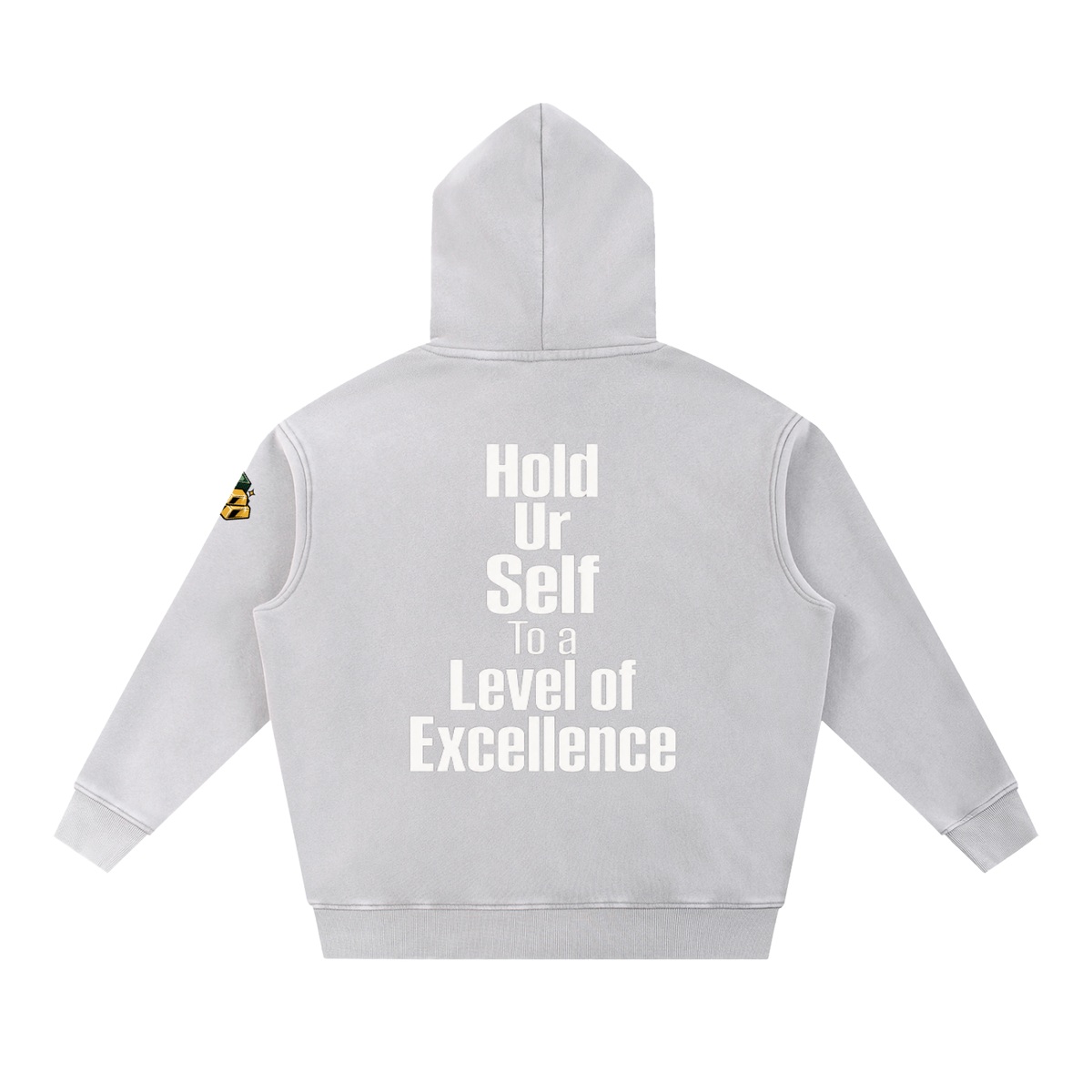 Snow Wash Fleece Oversize Hoodie