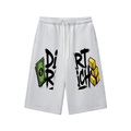 Relaxed Drawstring Three-quarter Sweatpants