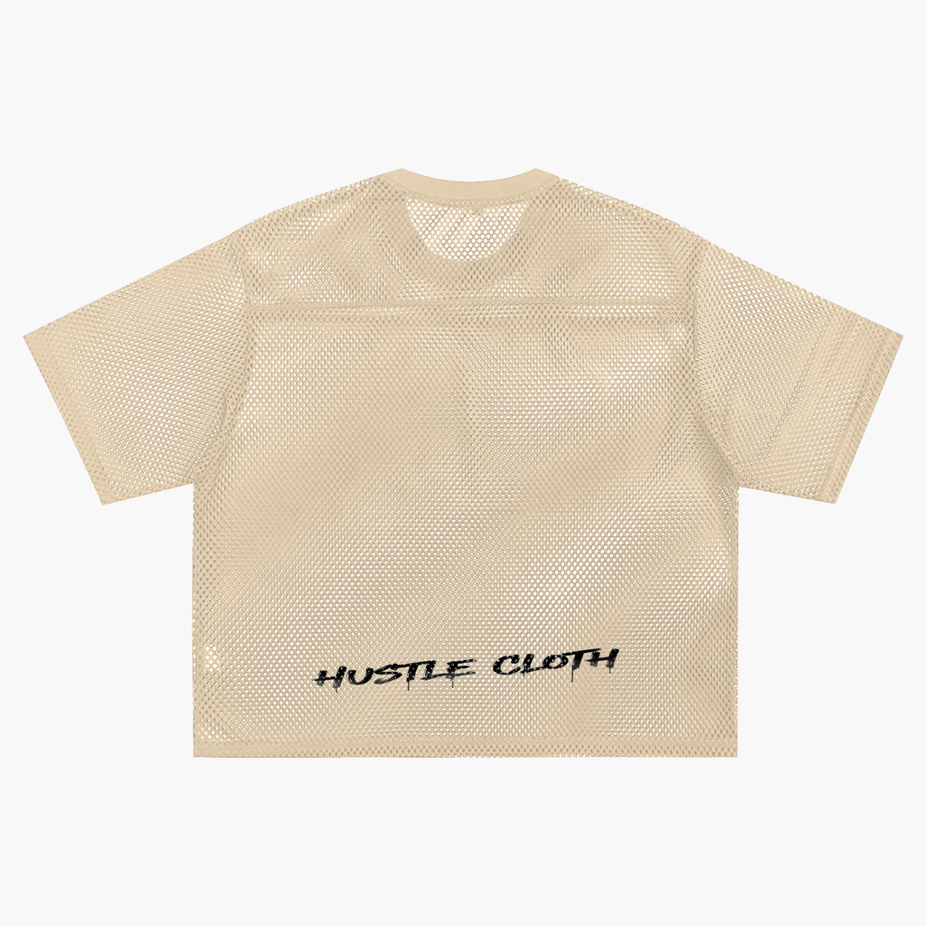 See-through Boxy Net T-Shirt