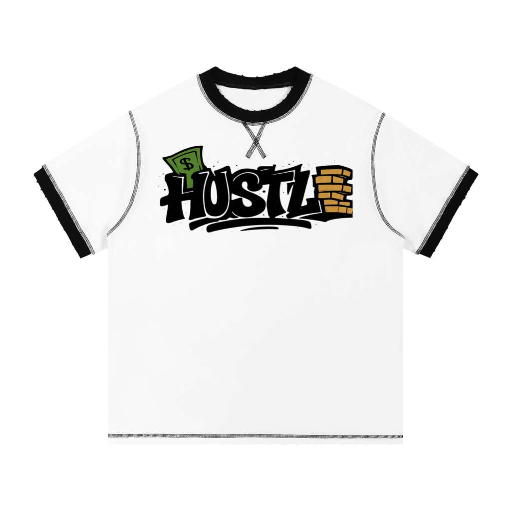 Contrast-Stitched Cotton T-Shirt