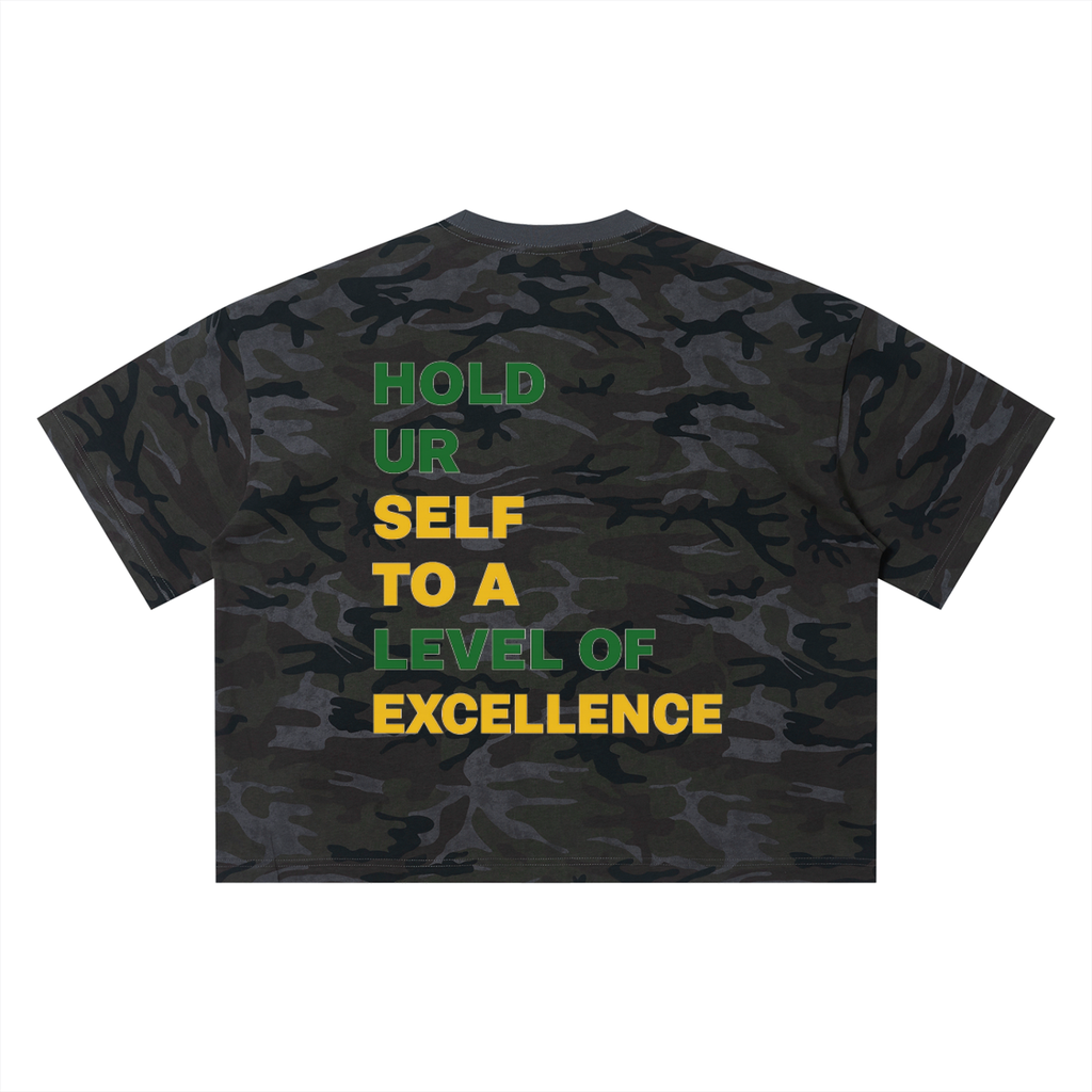 Unisex Camo Boxy T-Shirt