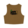 Women's Tight Crewneck Crop Tank Top