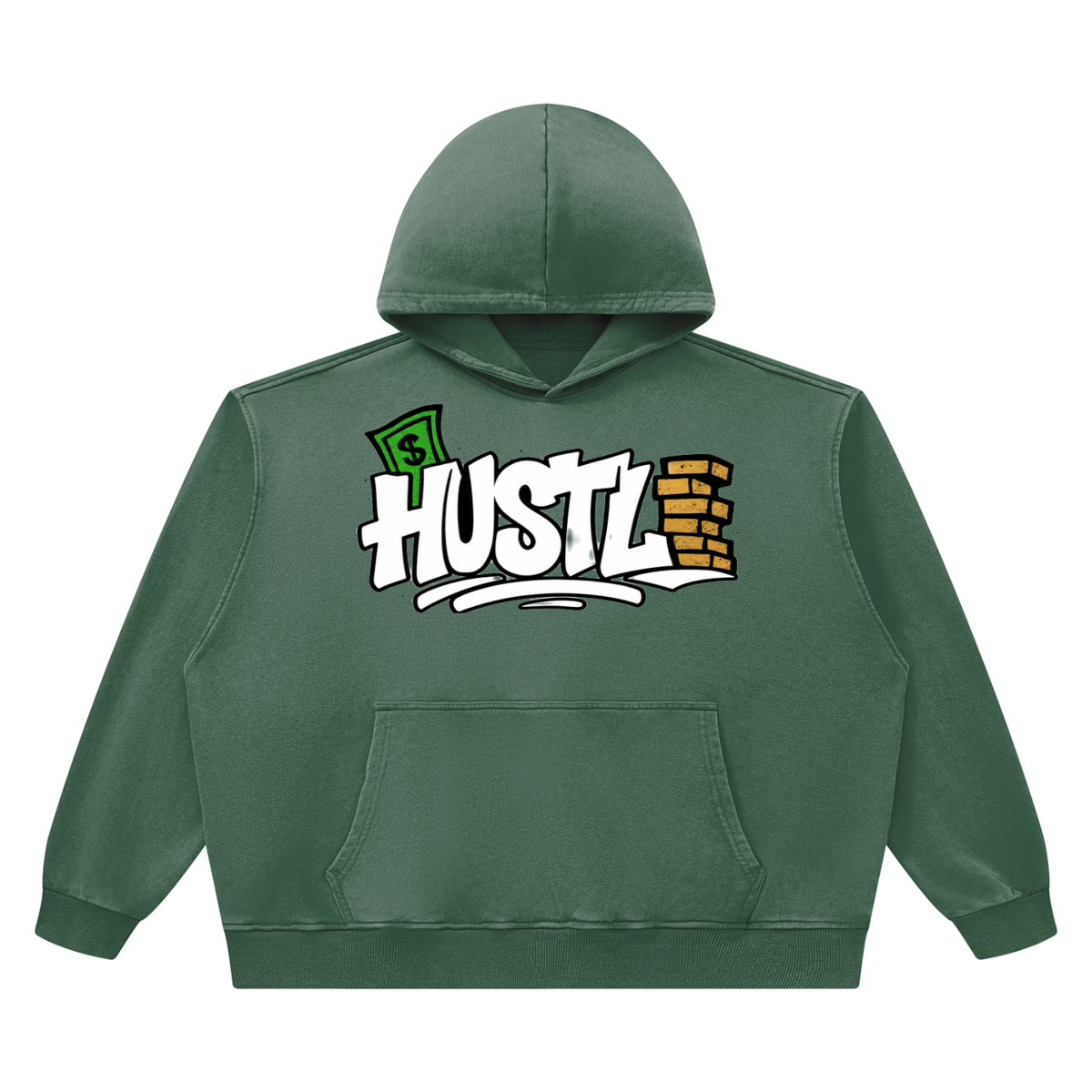 Heavyweight Vintage Wash Boxy Hoodie